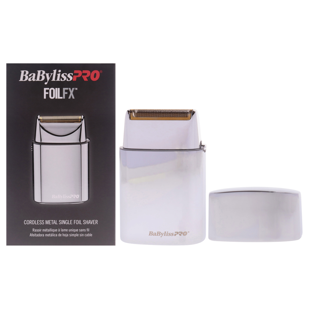 Cordless Metal Single Foil Shaver - FXFS1 by BaBylissPRO for Men 1 Pc Shaver